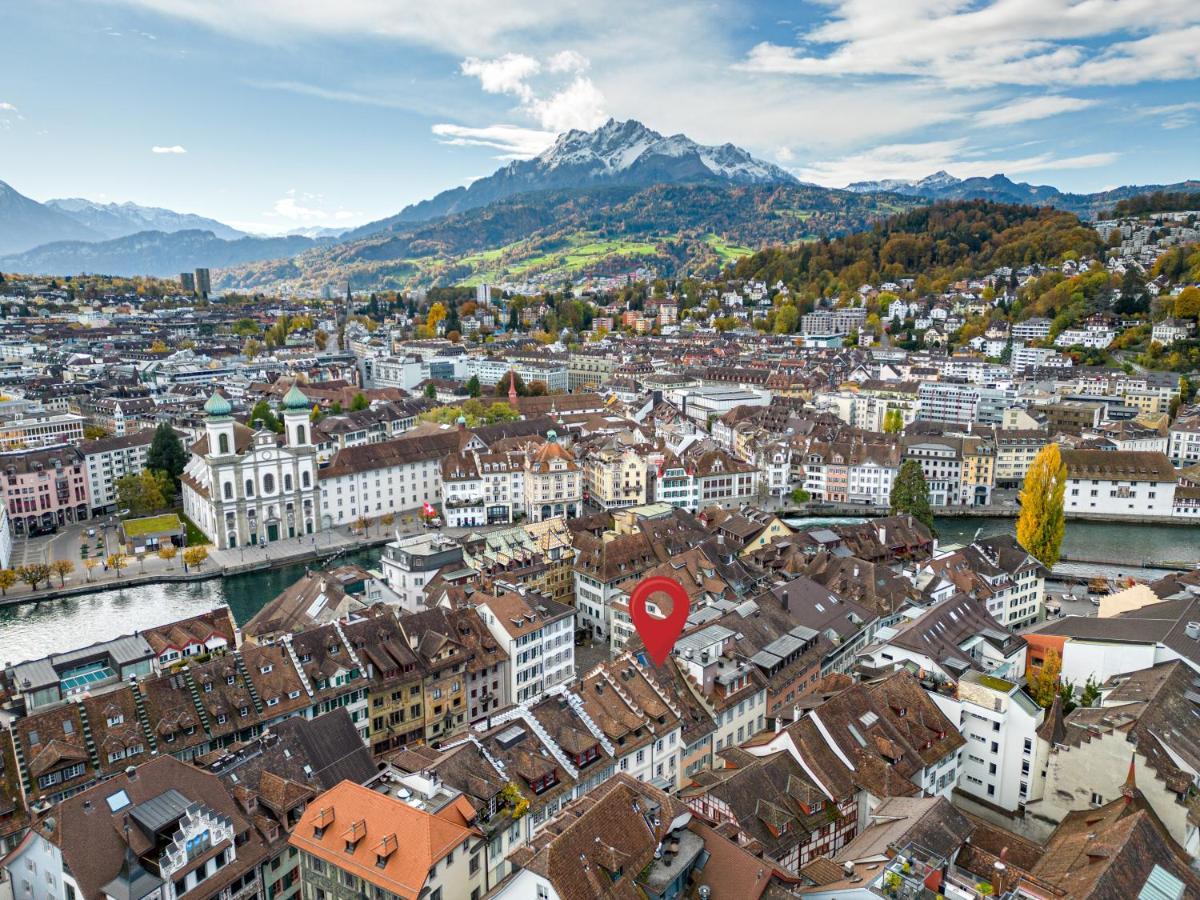 A&Y Oldtown Penthouse Loft Luzern Apartment Exterior foto